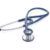 Stetofonendoscopio in acciaio inox satinato – Doppia testa ruotante, Cardiologico