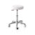 Sgabello girevole con base in alluminio – Pistone a gas con elevazione 14 cm