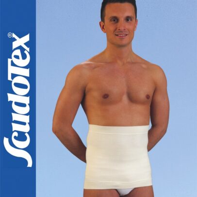 CINTURA ELASTICA TUBOLARE LANA D'ANGORA - altezza cm 29